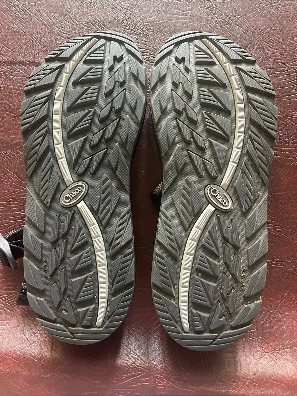 Chaco Men's Black Sandals with Silver Accents